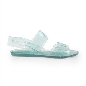 OFF WHITE JELLY SLIDES